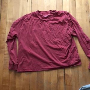 Outdoor Voices Long Sleeve Cotton T-Shirt